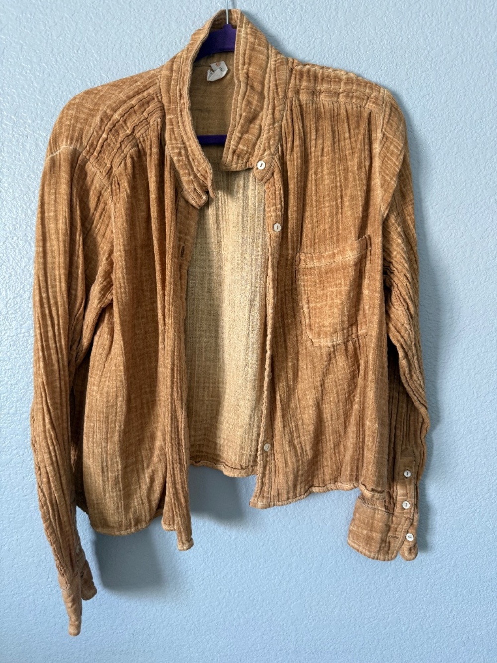 Daily Practice Long-Sleeve Button-Down
